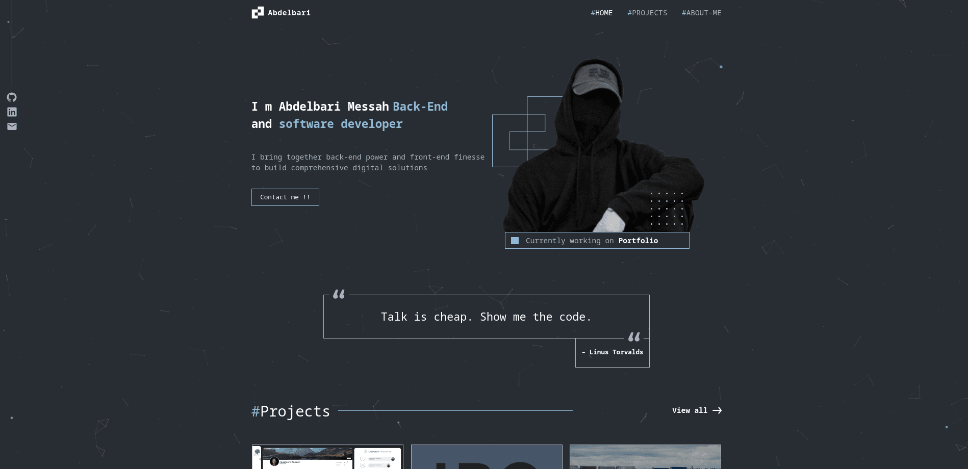 abde-lbari.com project screenshot
